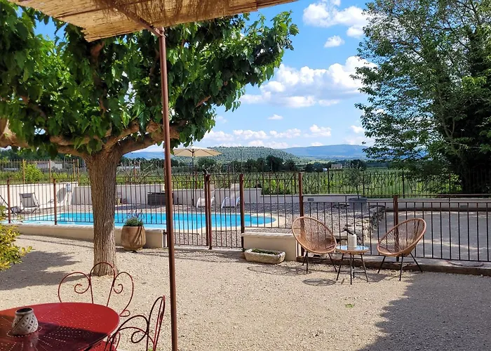 Gite La Genestiere Au Milieu Des Vignes, Piscine Partagee