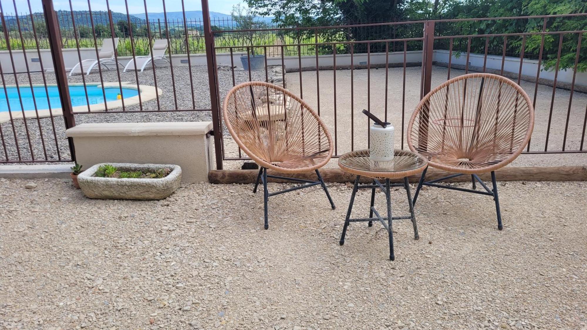 La Genestiere Au Milieu Des Vignes, Piscine Partagee